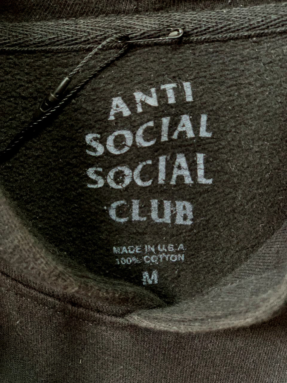Anti-Social Social Club Logo Pullover Hoodie - Large