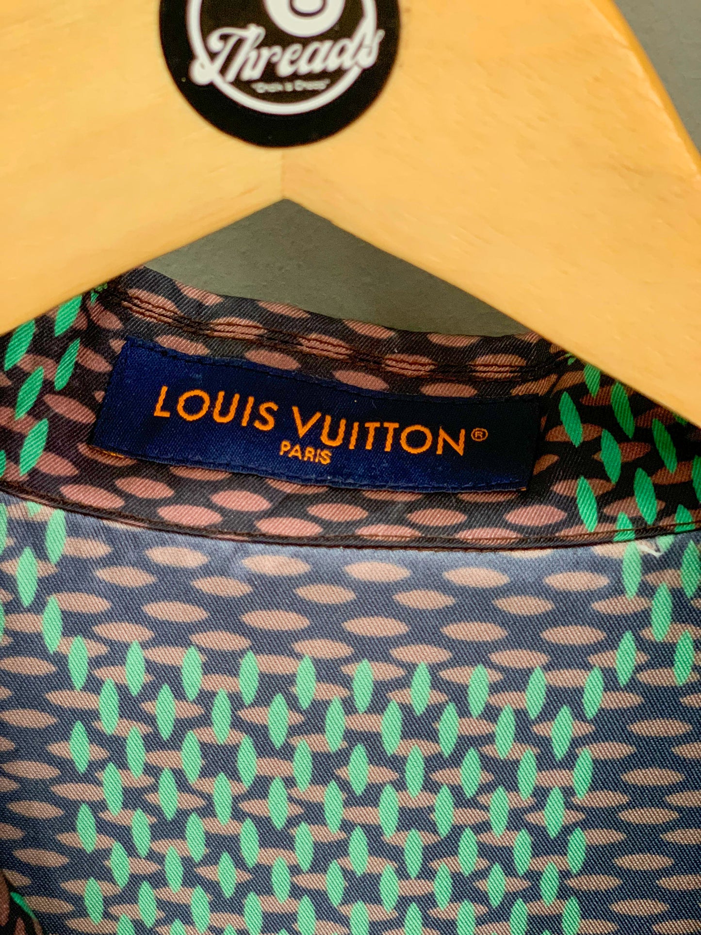 Louis Vuitton Damier Japan Special Edition Silk Shirt - Large