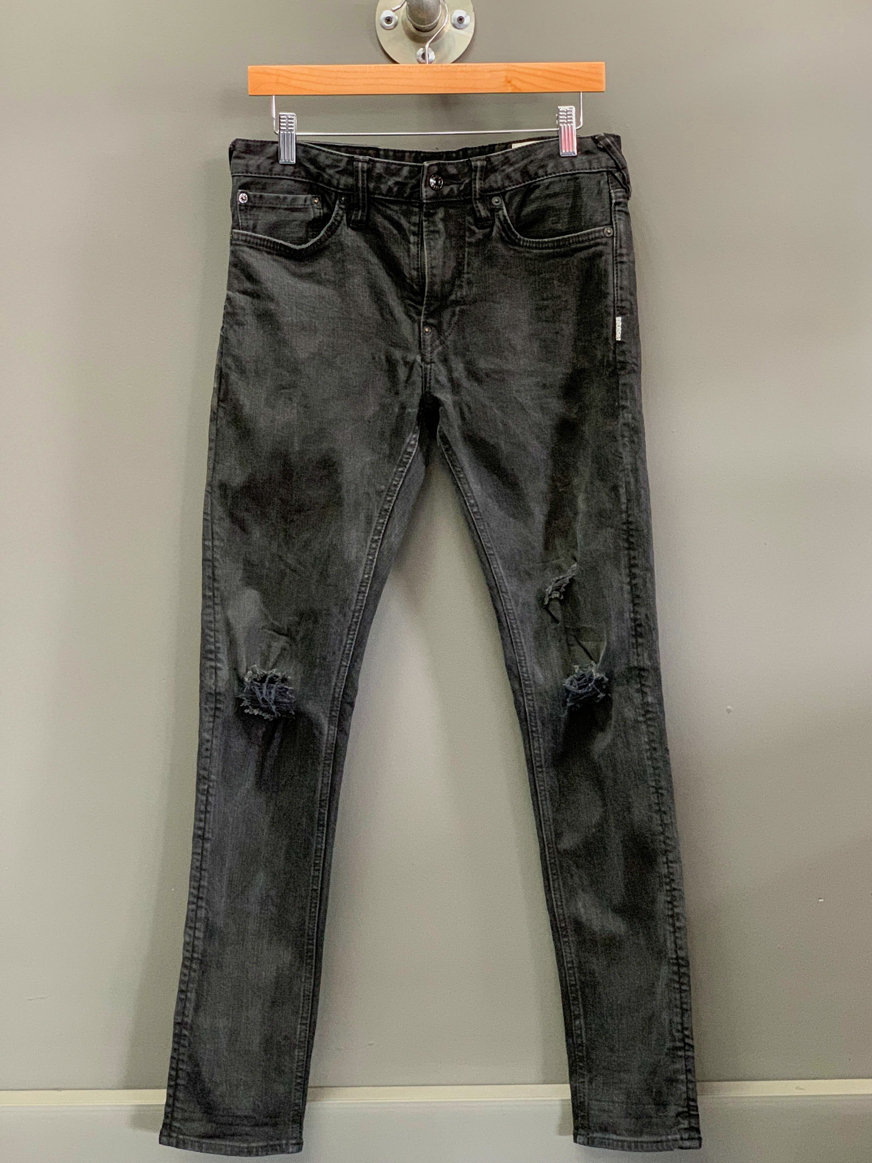Evisu Kuro Japan Skinny Denim Jeans - Size 30 (Small)