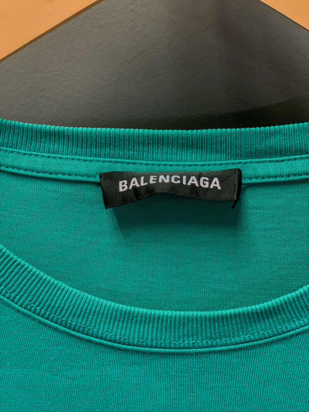 Balenciaga Logo Backprint Tee - Large