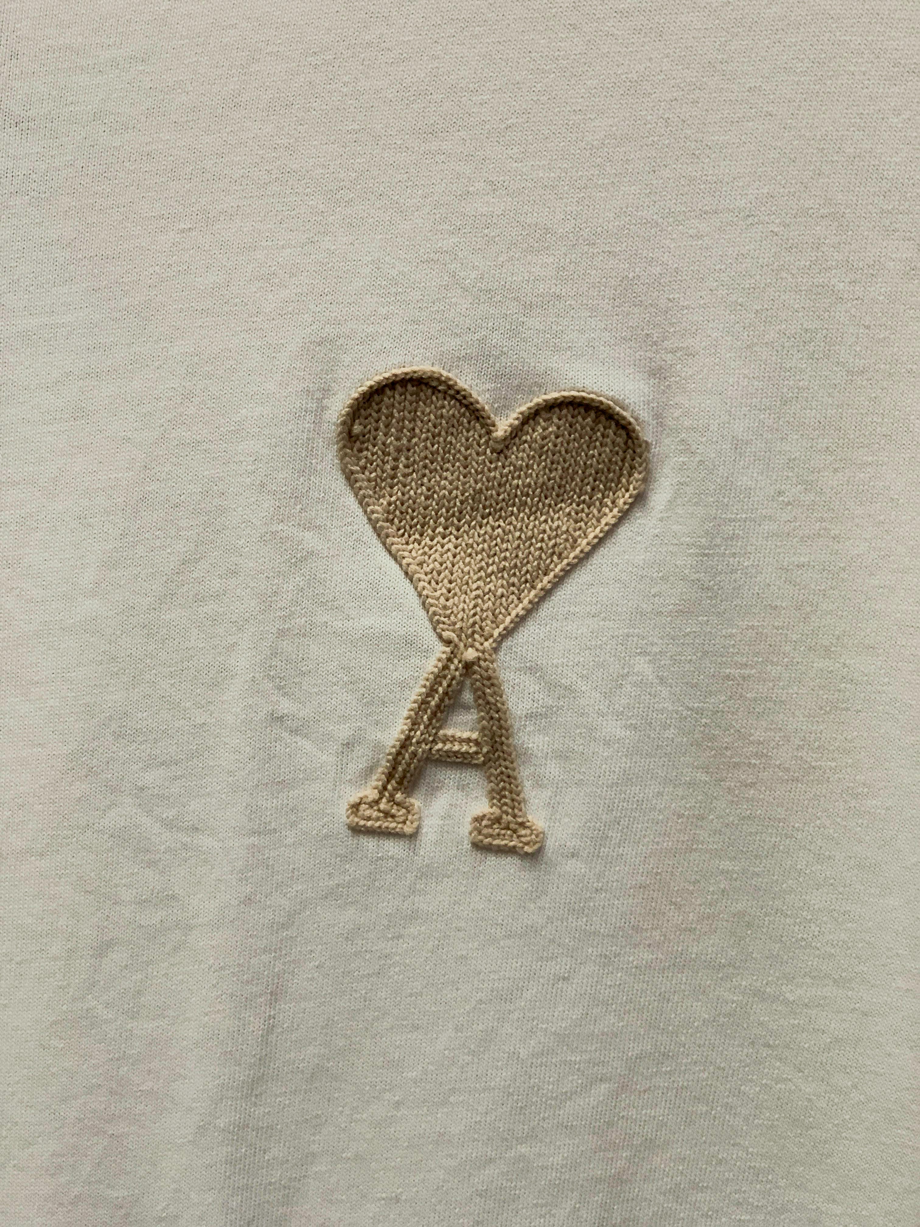 Ami Big Chest Logo Tee - Extra Large