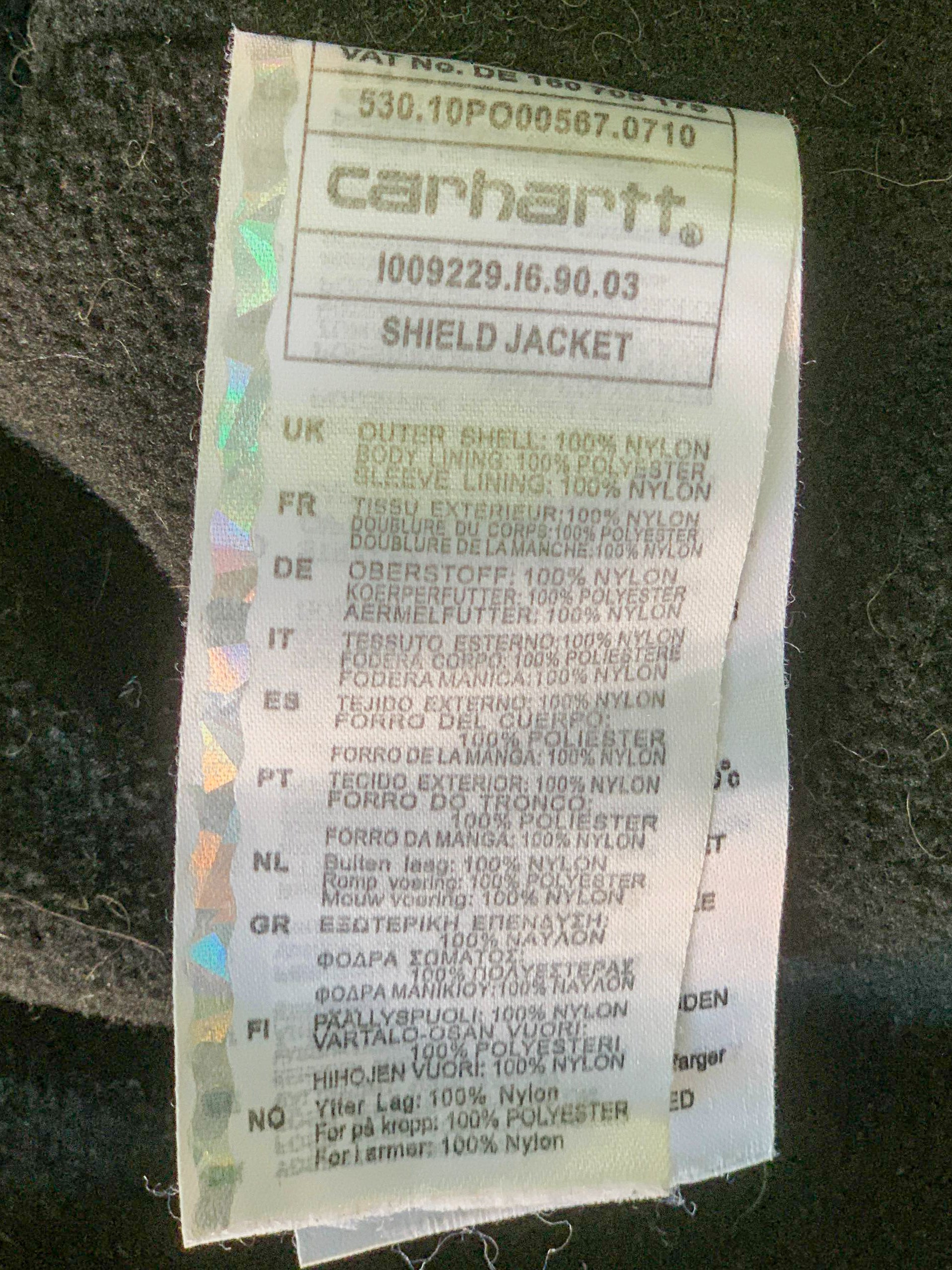 Carhartt Shield Jacket - Large