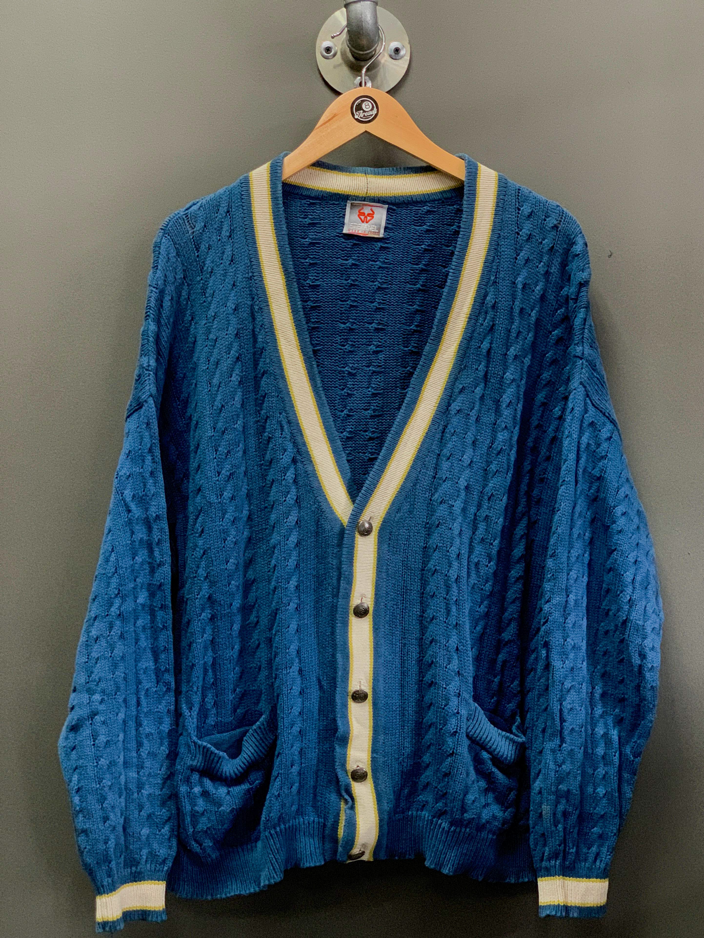 Stefanel Knit Cardigan - Large