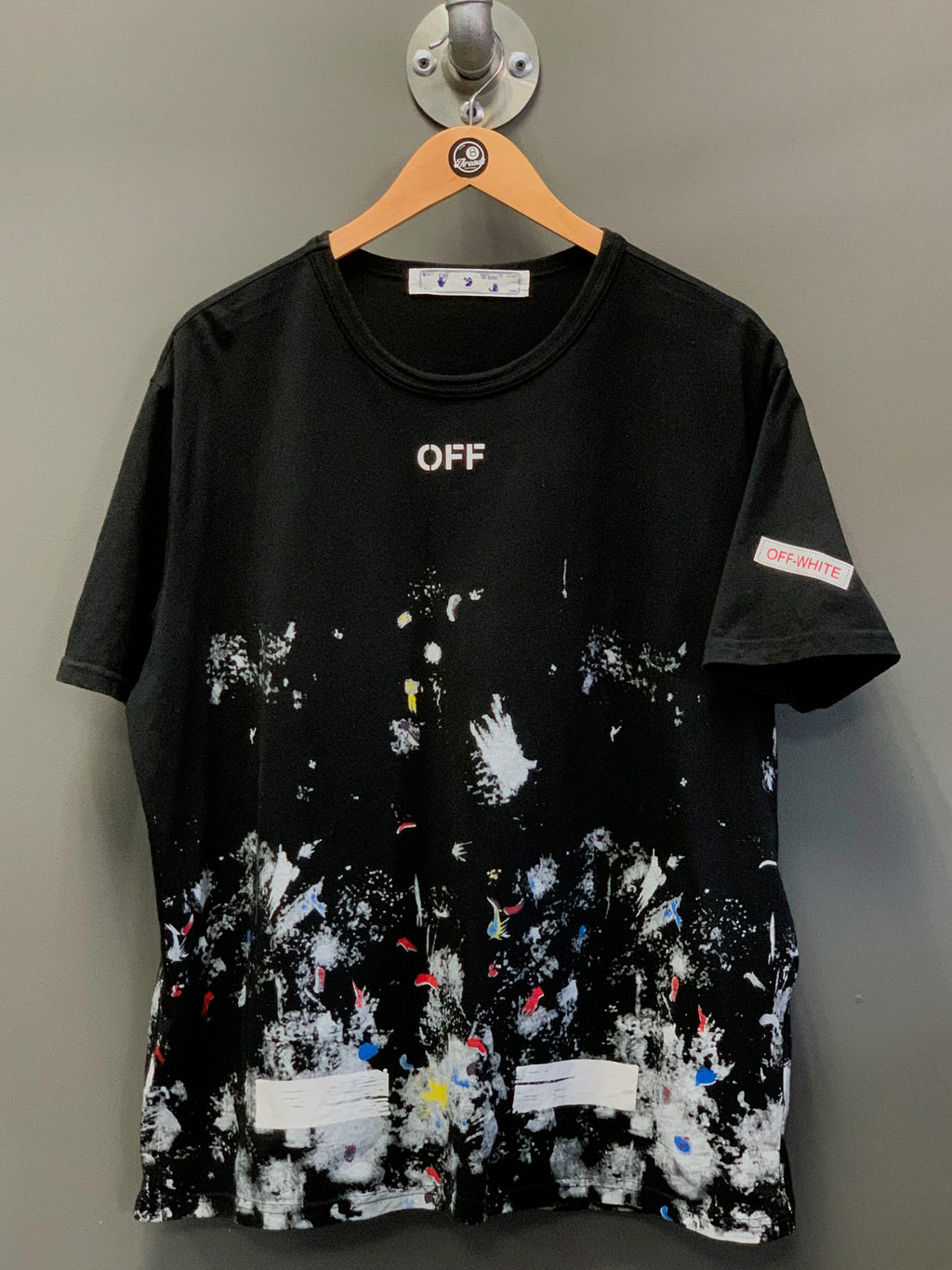 OFF-White Spray Tee - Extra Large