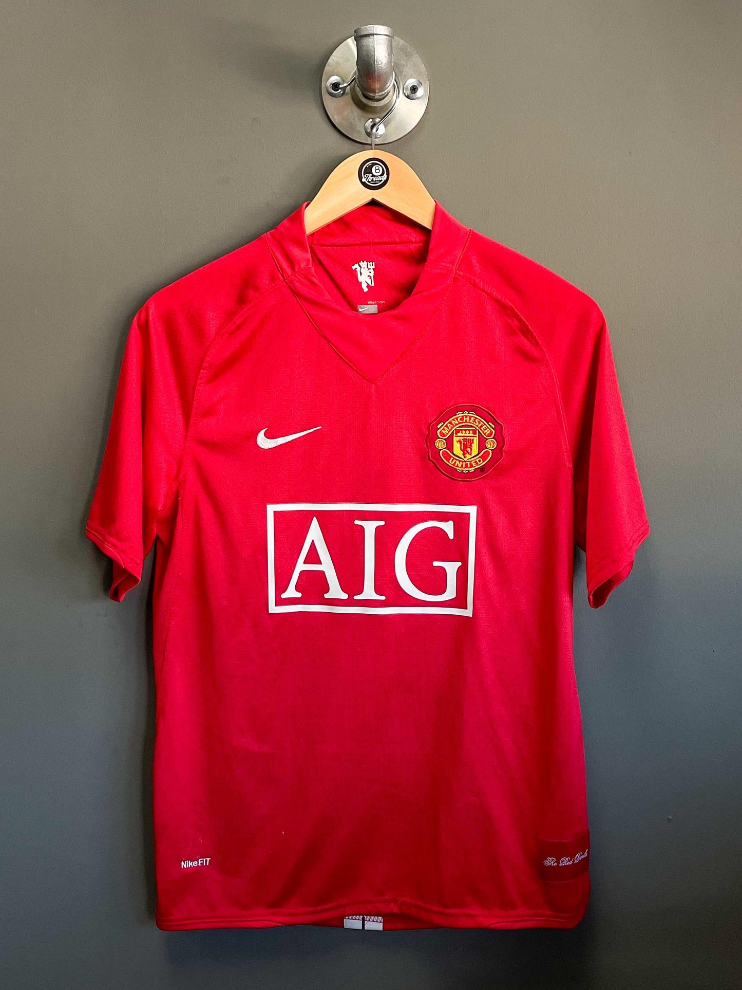 Manchester United Retro "Berbatov" 2007-09 Home Football Kit