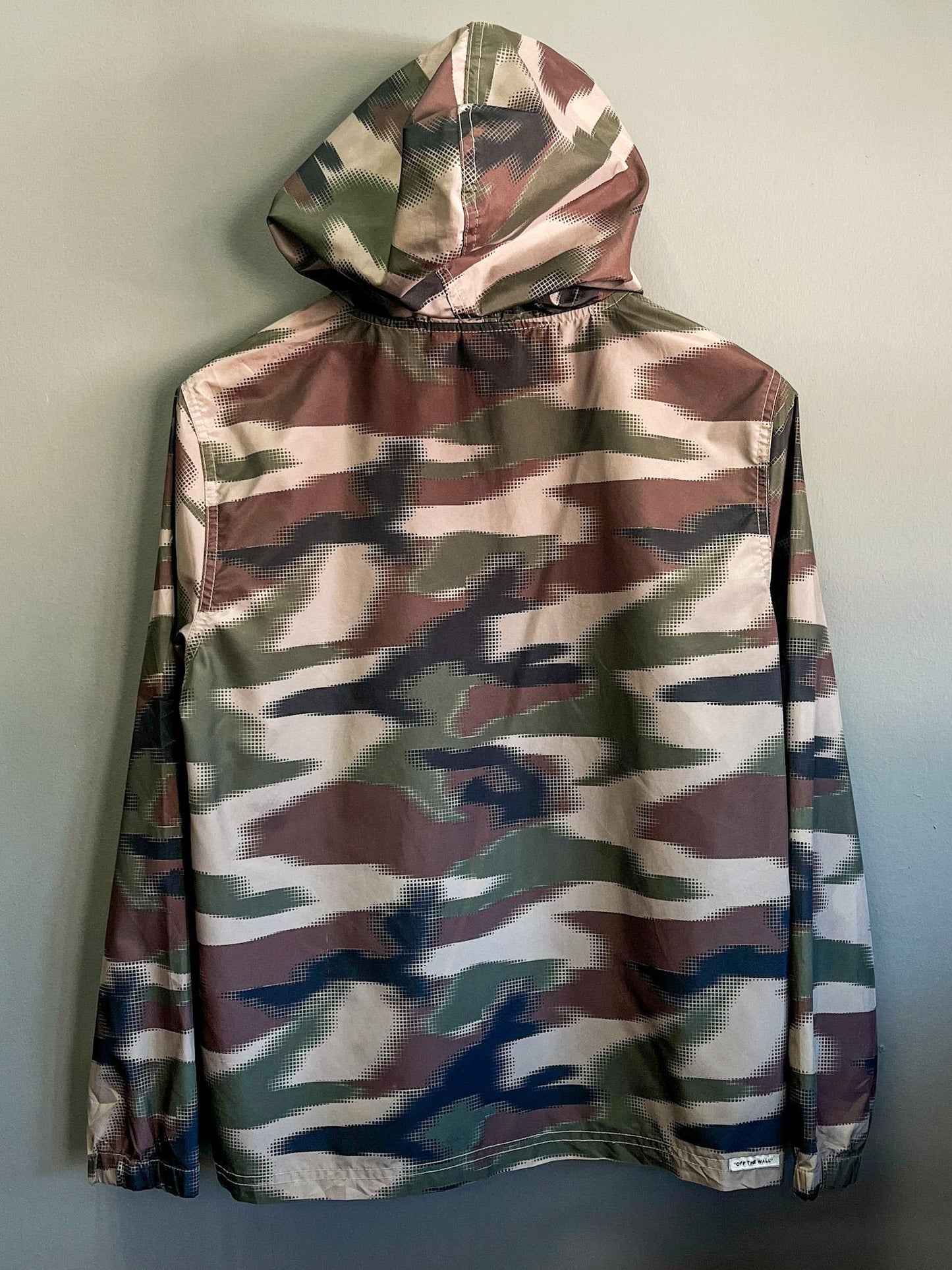 Vans Quarter Zip Camo Jacket