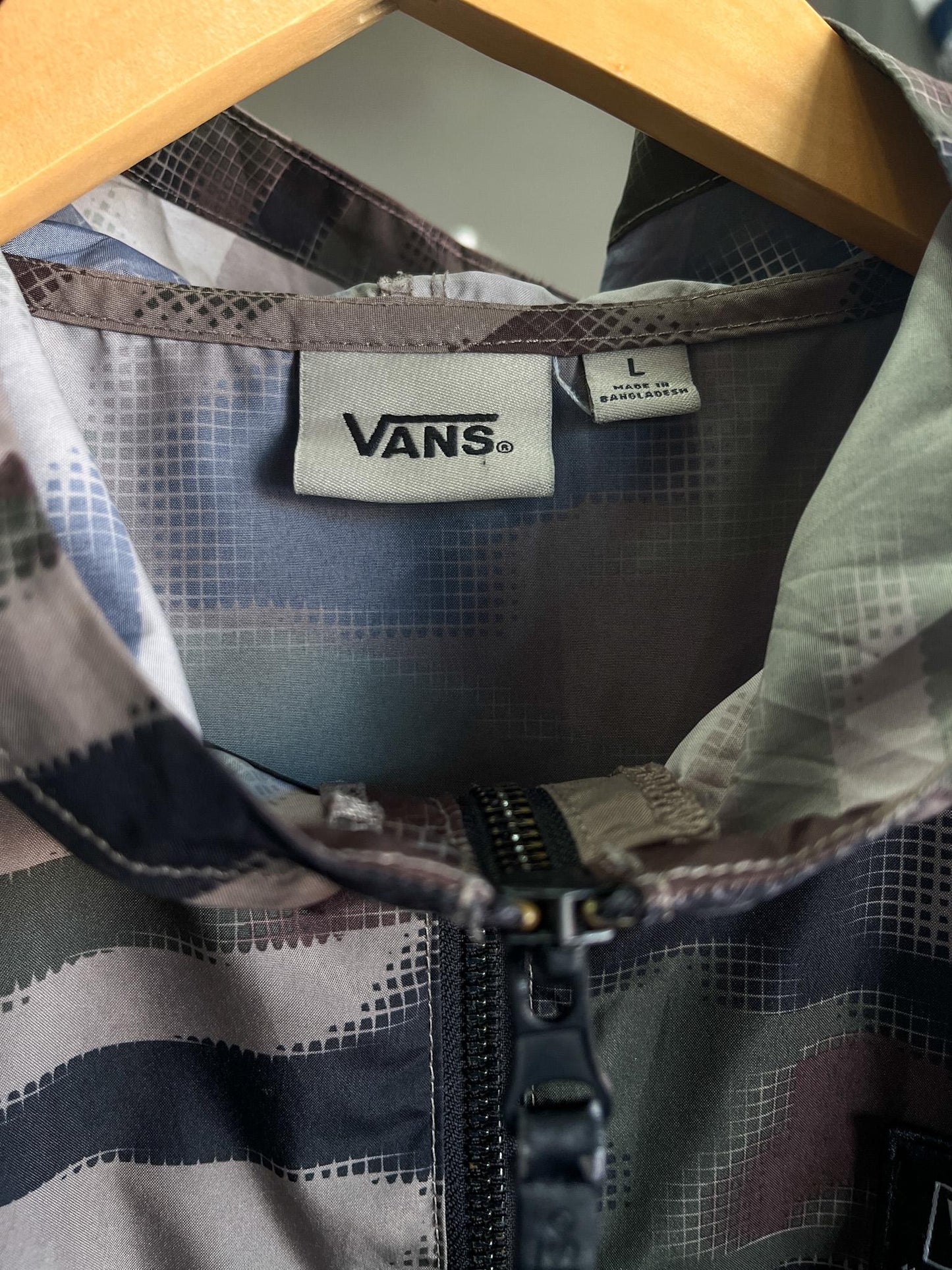 Vans Quarter Zip Camo Jacket