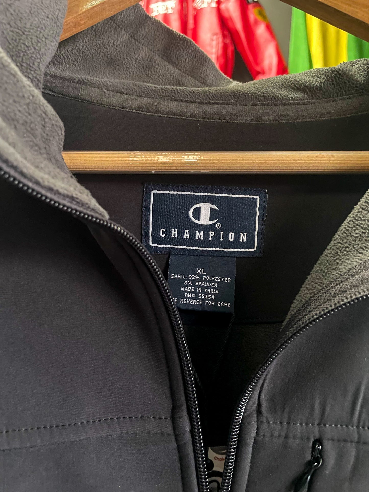 Champion Matte Black Sports Jacket - Xtra Large