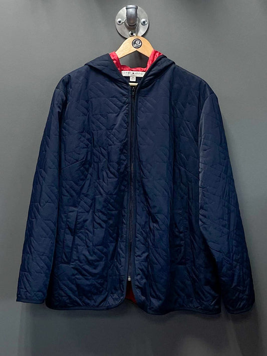 Tommy Hilfiger Navy Quilted Jacket - Xtra Large