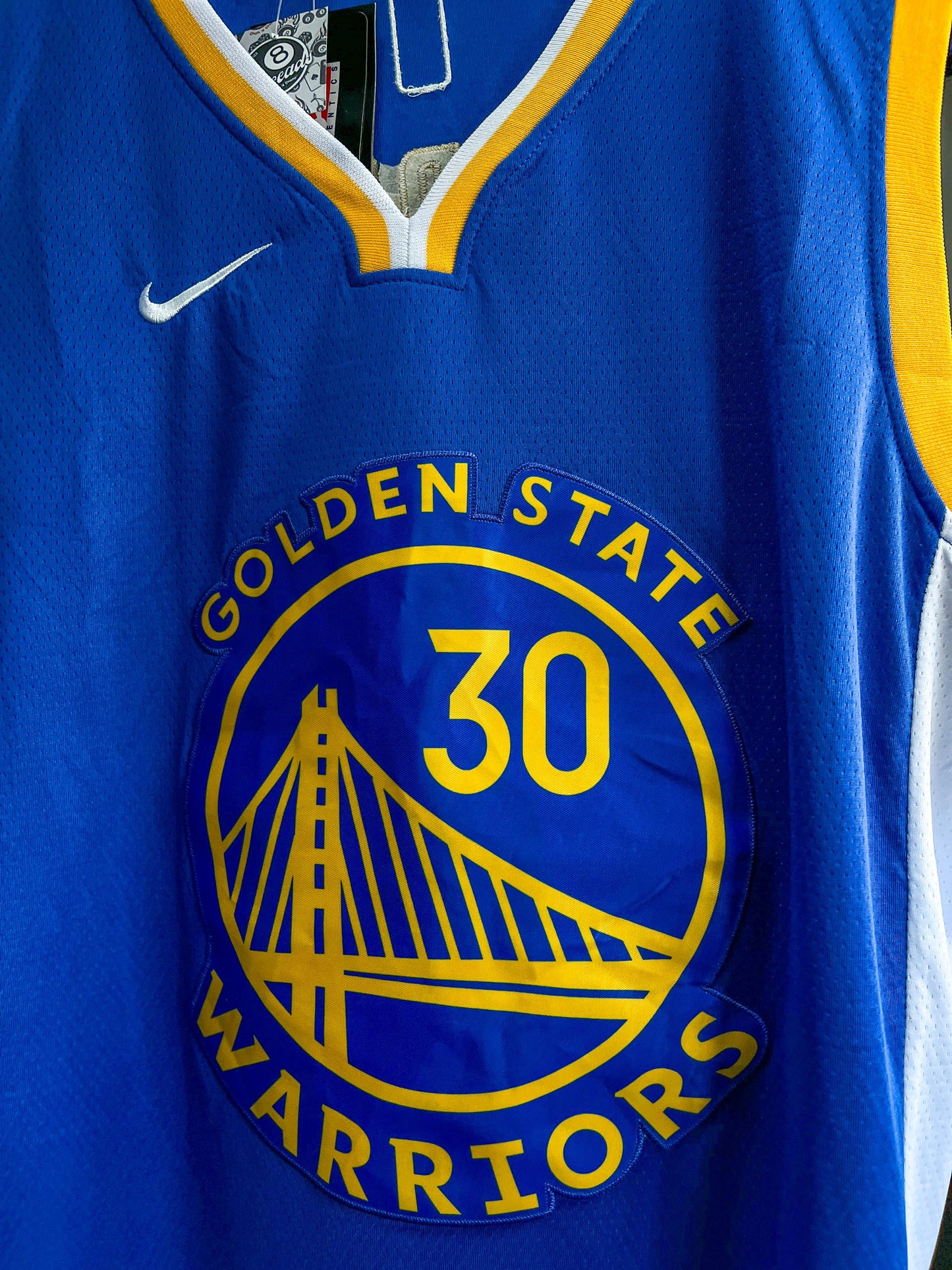Golden State Warriors Nike "Curry 30" NBA Basketball Vest