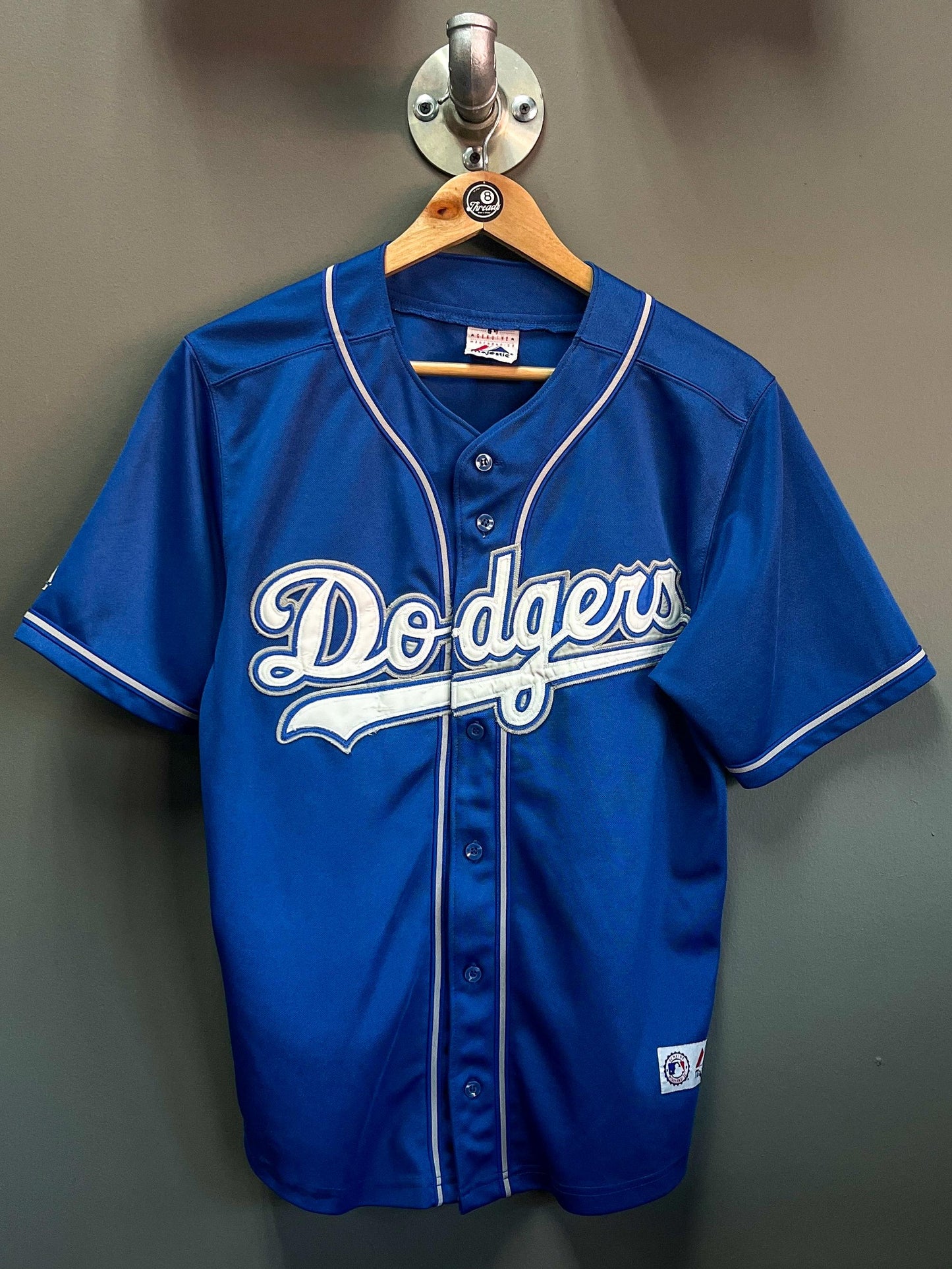 Ladies LA Dodgers Majestic MLB Baseball Jersey - Small