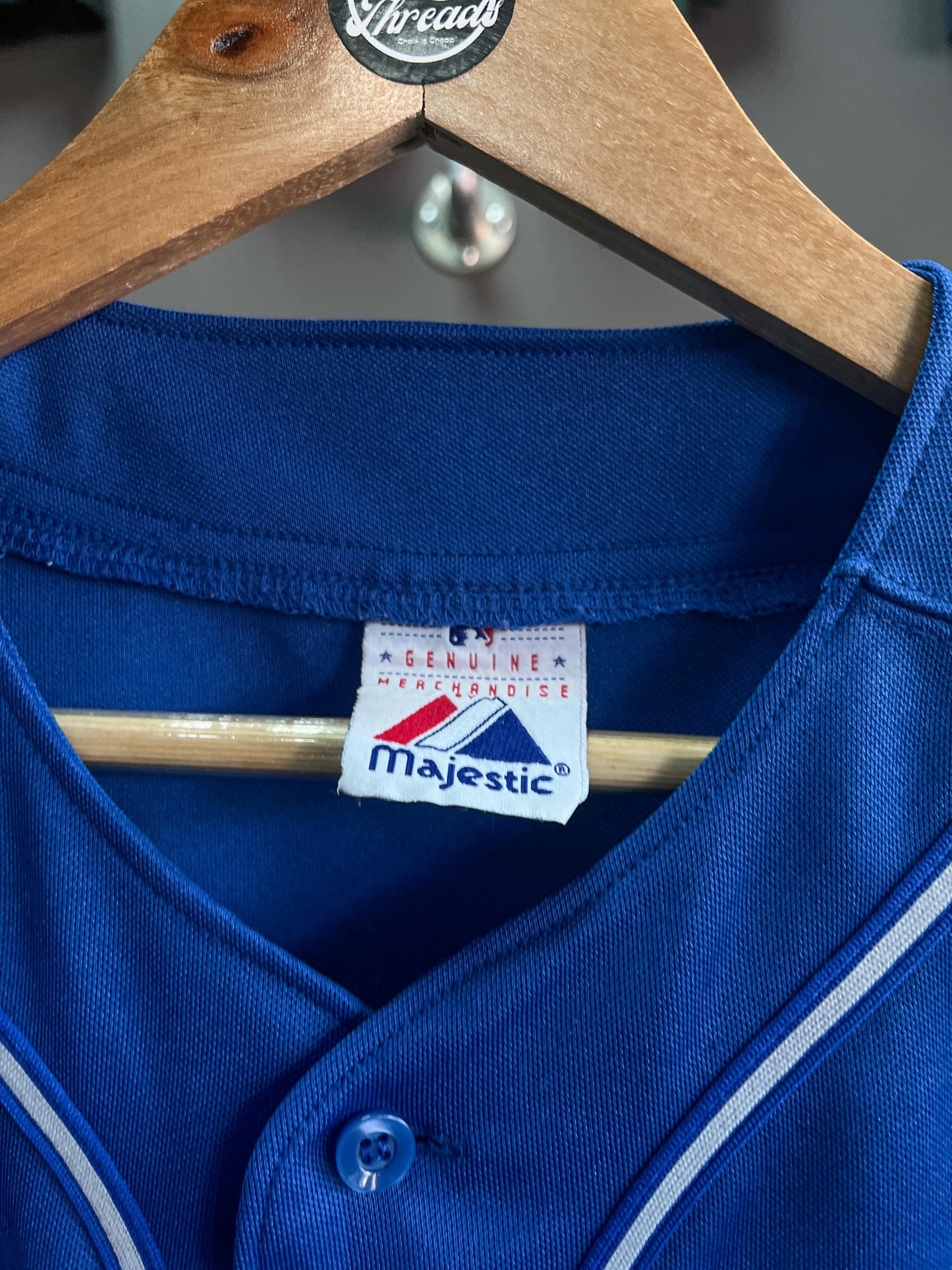 Ladies LA Dodgers Majestic MLB Baseball Jersey - Small