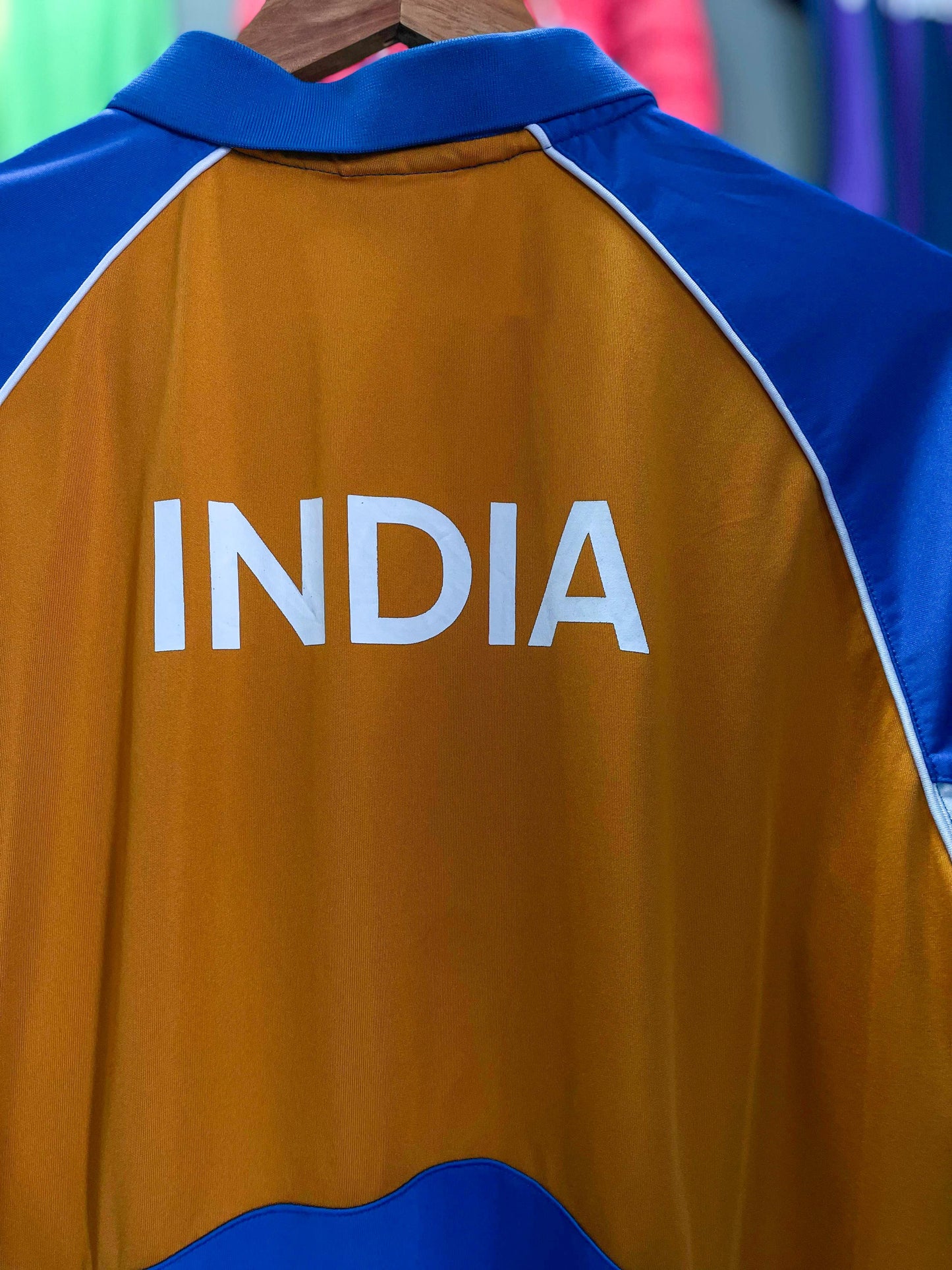 India Cricket ICC Trophy Team Jersey - Fits Large