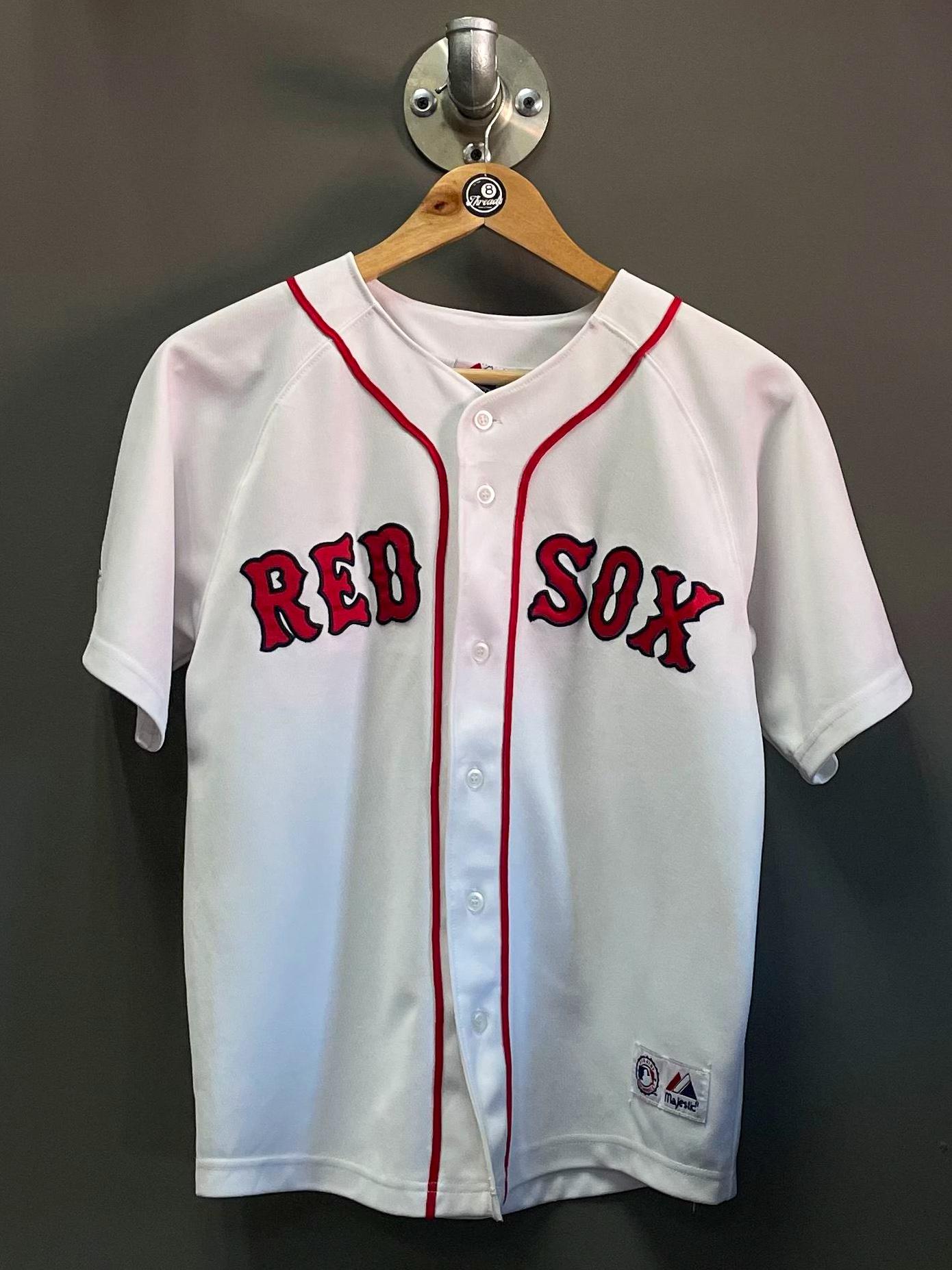 Ladies Boston Redsox Majestic MLB Baseball Jersey - Small