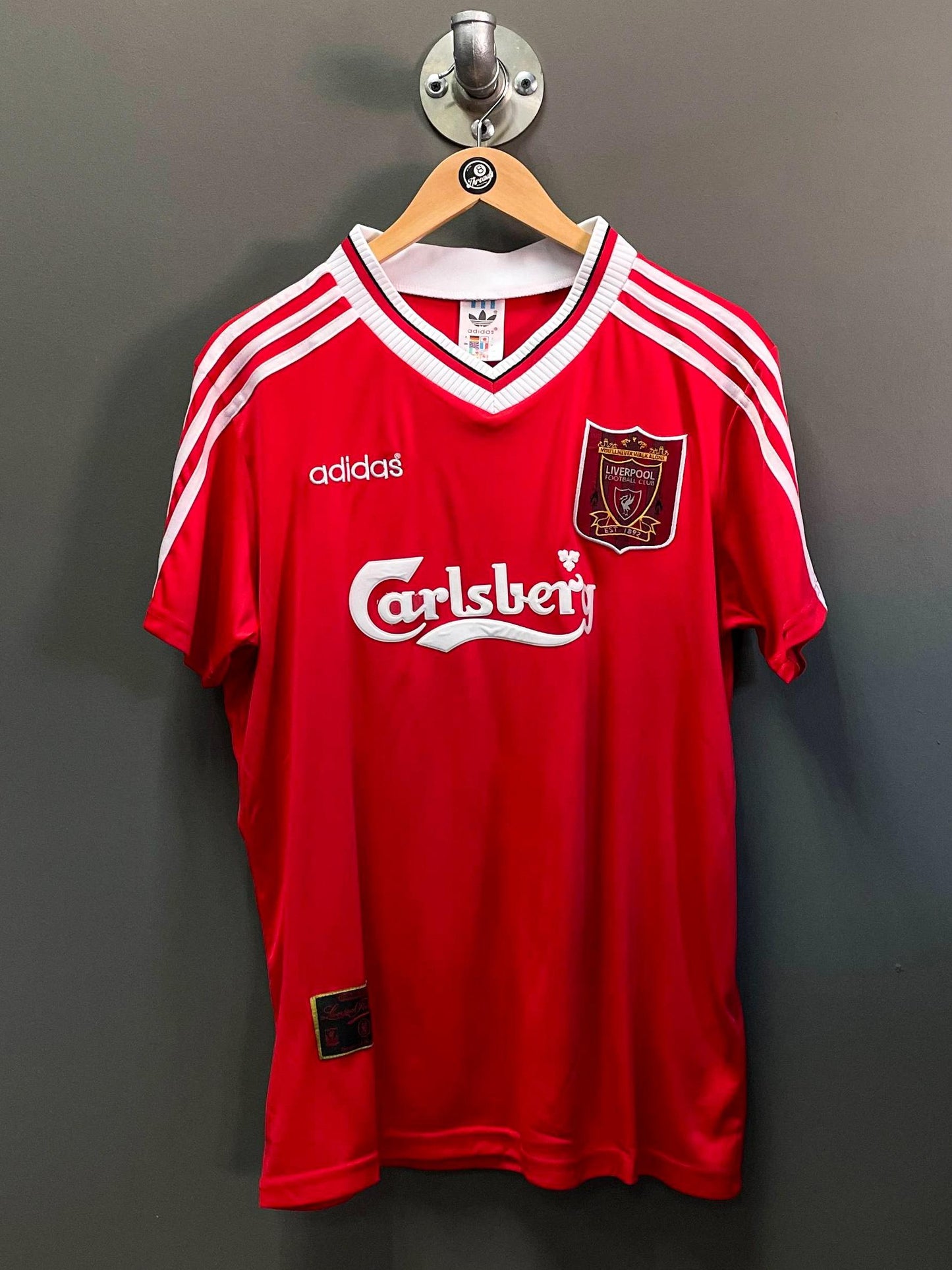 Liverpool FC 1995/96 Home Retro Football Kit - Medium