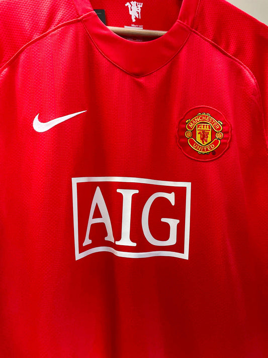 Manchester United 2007/08 Retro Football Kit