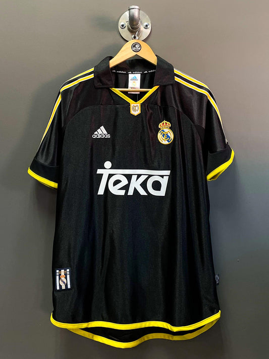 Real Madrid 1999/01 Away Retro Football Kit - Extra Extra Large (XXL)