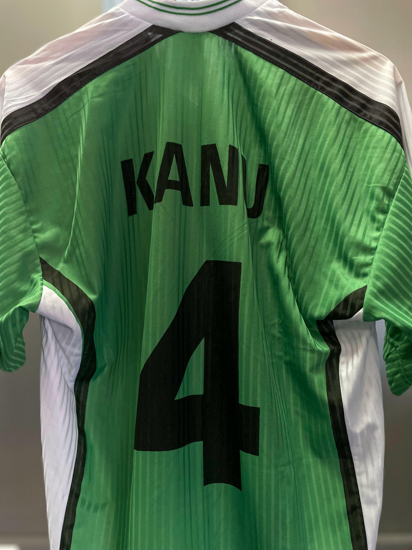 Nigeria 1998 "Kanu" Retro Football Jersey