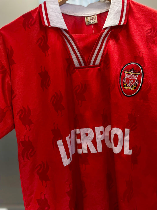 Liverpool FC Retro Fan Football Jersey