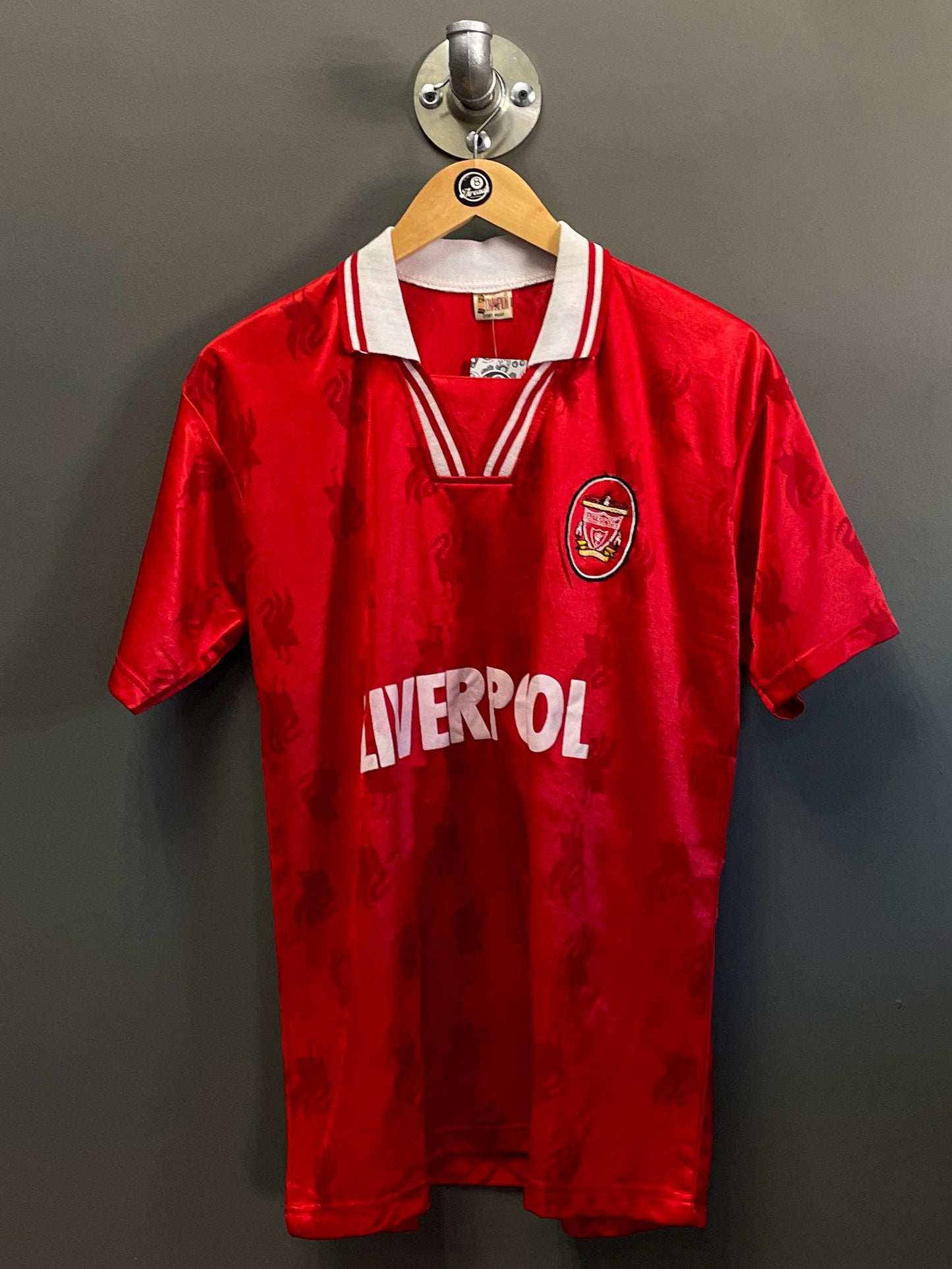 Liverpool FC Retro Fan Football Jersey