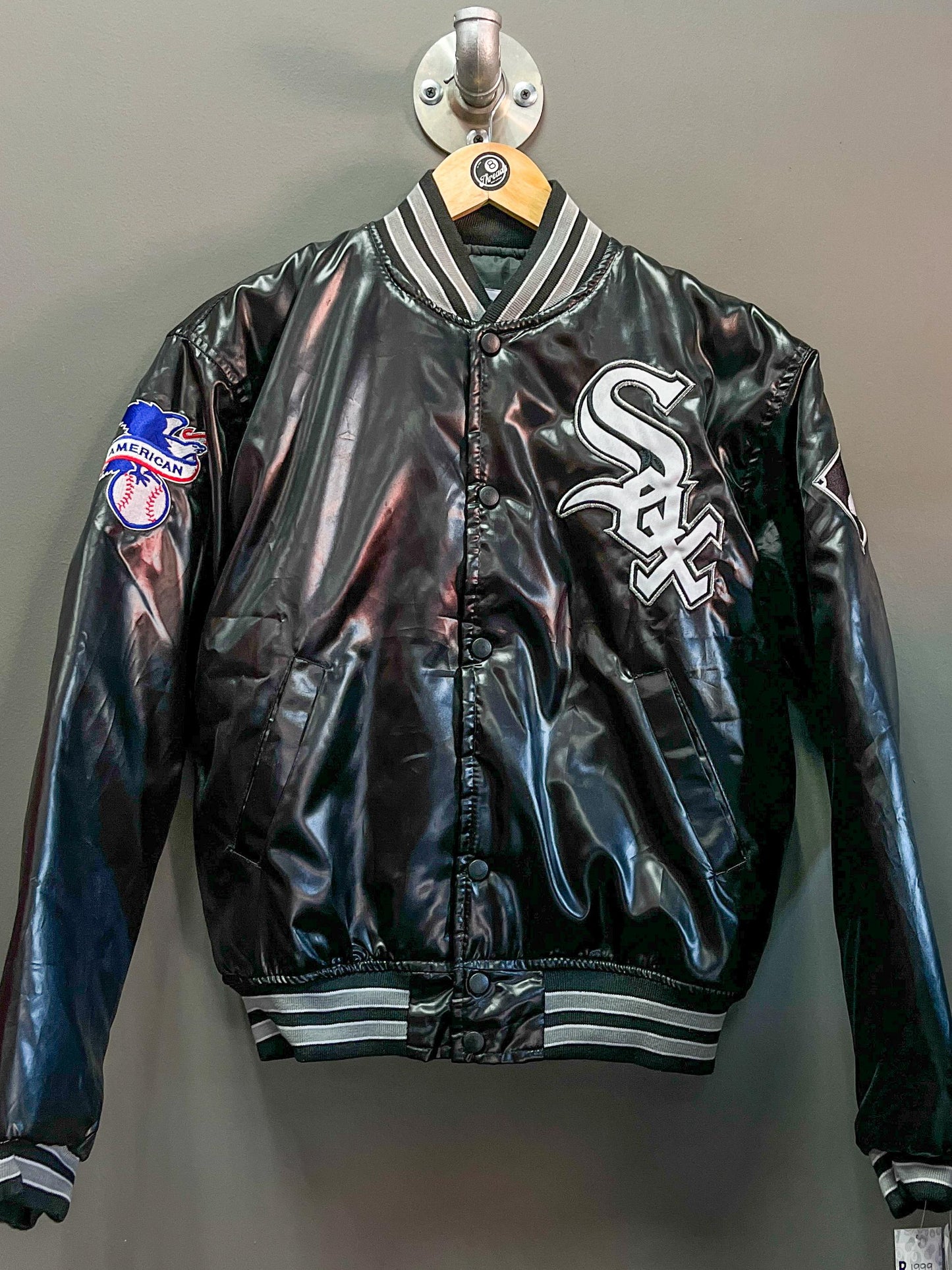 Chicago White Sox ChalkLine Satin MLB Baseball Jacket - Small