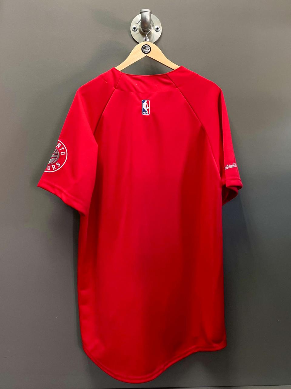 Toronto Raptors NBA Baseball Style Button Up Shirt - Extra Large