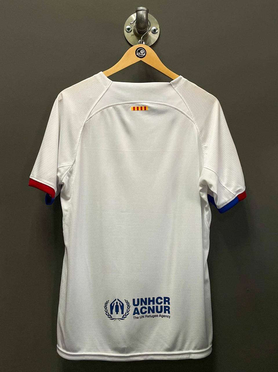 FC Barcelona 23/24 Away "Champions League Badge" Match Version Football Jersey