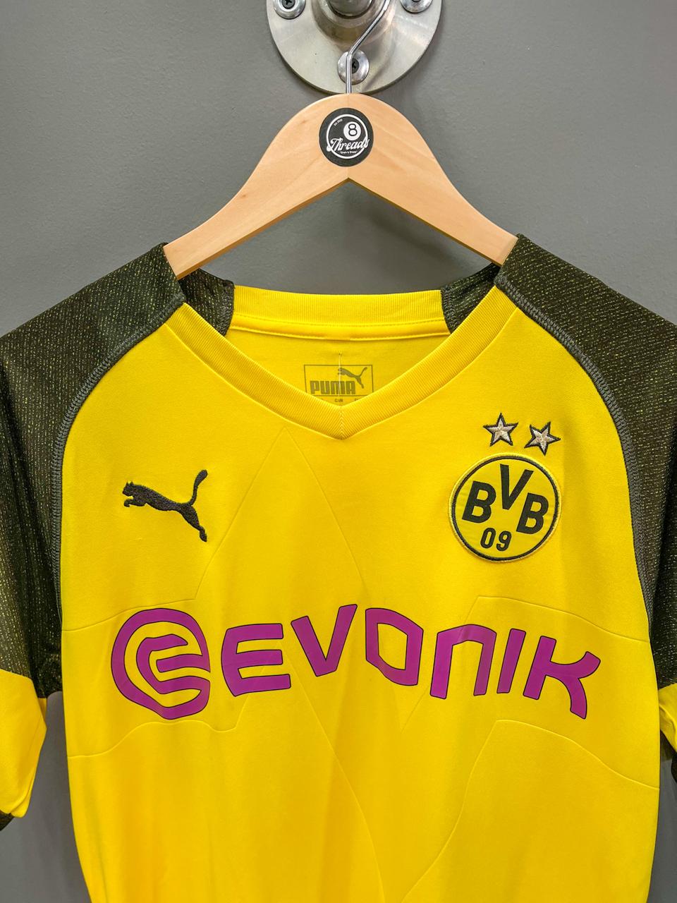 Puma Borussia Dortmund 2018-2019 Home Football Jersey - Size Medium
