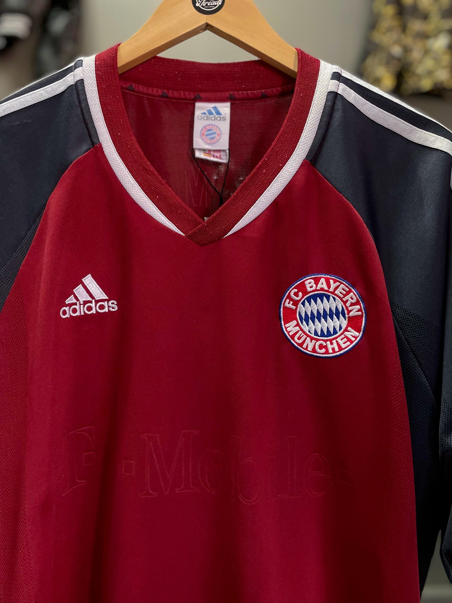 Bayern Munchen Adidas Retro "Miller" Football Jersey - Extra Large