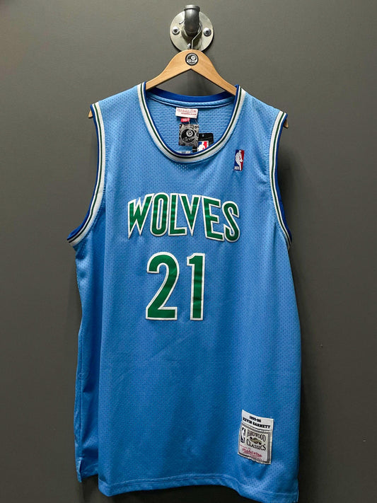 Timberwolves Mitchell & Ness "Garnett" NBA Basketball Vest - XXL