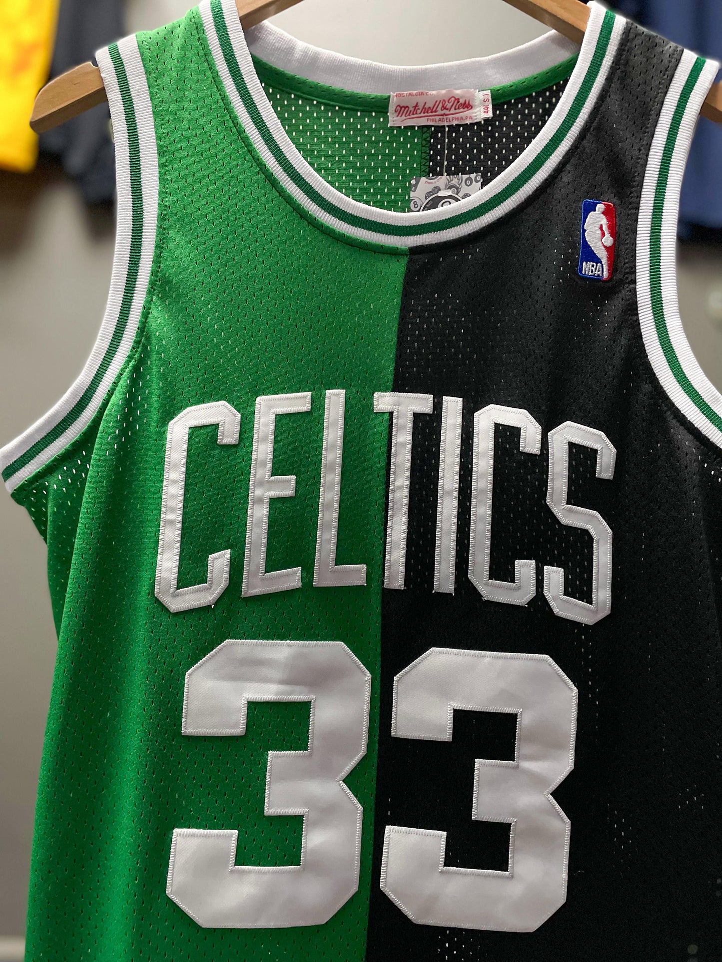 Celtics "Larry Bird 33" Split NBA Vest