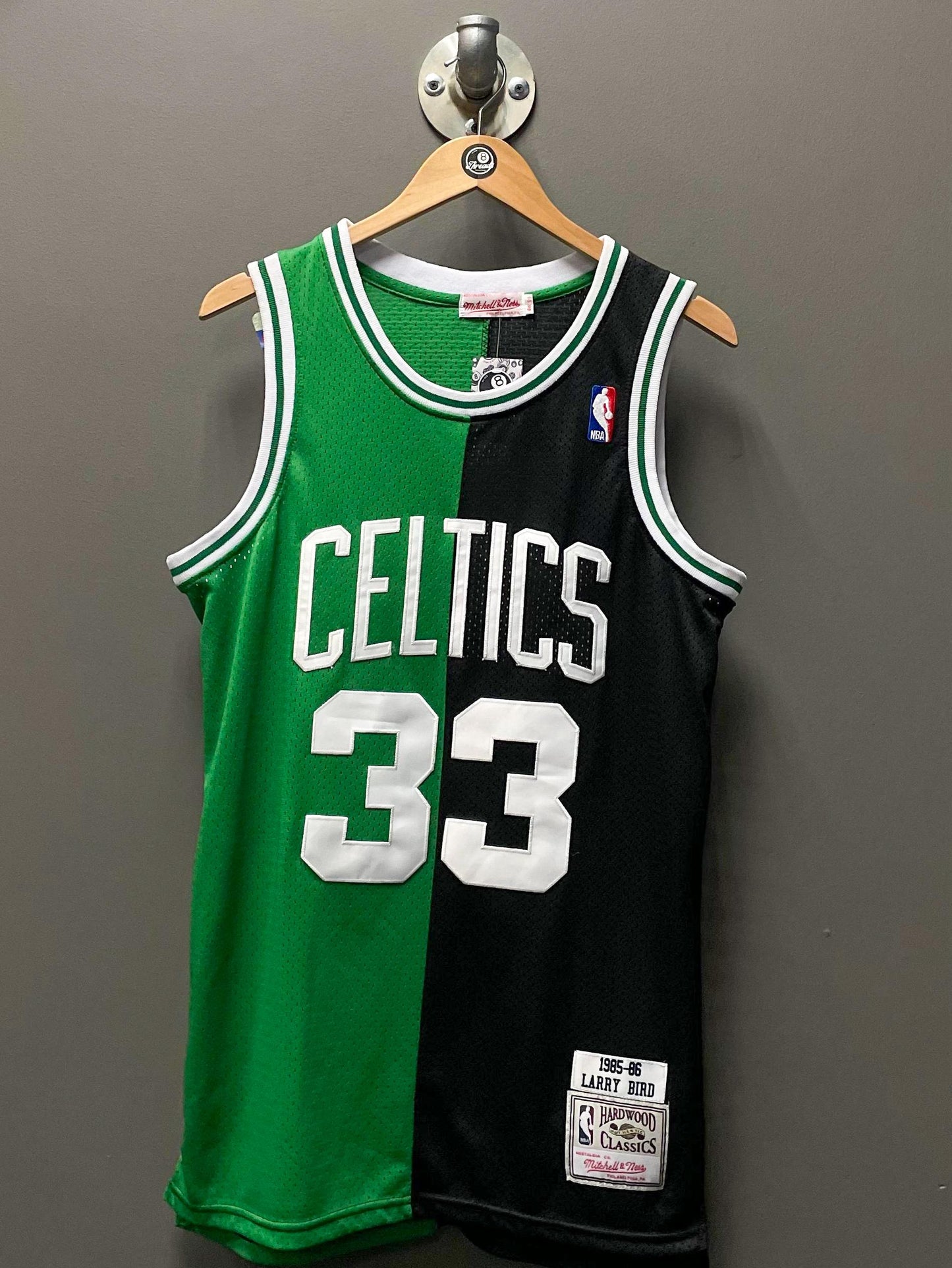 Celtics "Larry Bird 33" Split NBA Vest