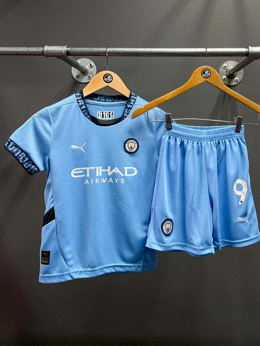 Manchester City "Haaland" Kids Football Kit