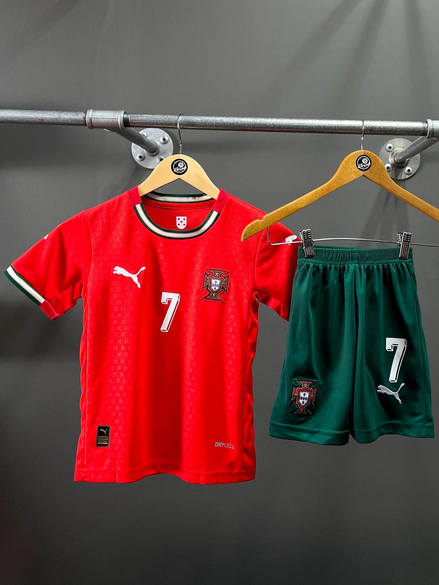 Portugal "Ronaldo CR7" Puma Kids Football Kit