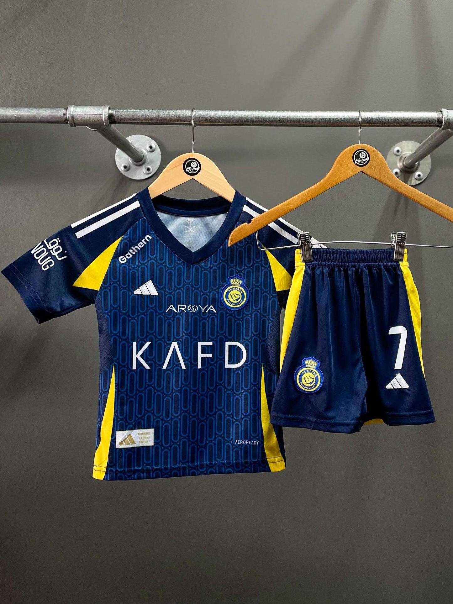 Ronaldo "CR7" Al-Nassr Kids Football Kit