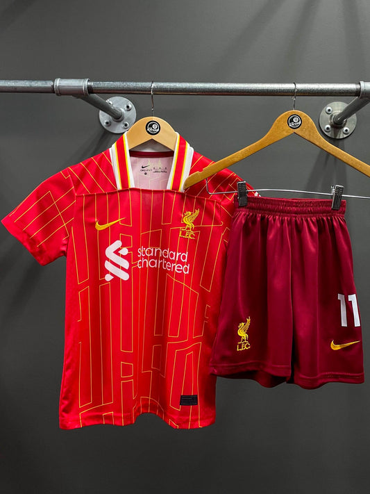 Liverpool 24/25 Home "Salah" Kids Football Kit