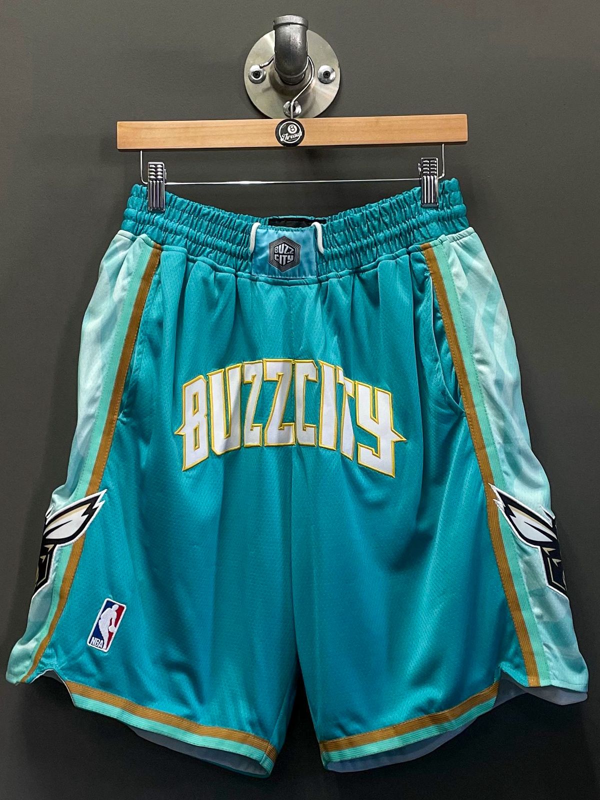 Charlotte Hornets "Buzz City" NBA Basketball Shorts