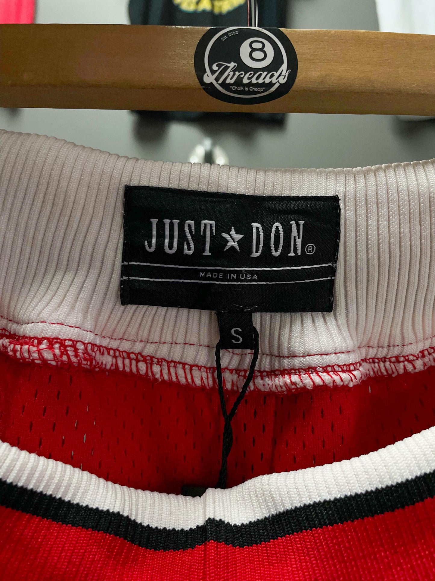 Chicago Bulls "Just Don" NBA Basketball Shorts - Small
