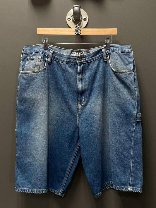 Maccoy Baggy Denim Carpenter Shorts (Jorts) - Fits 38 (Extra Large)