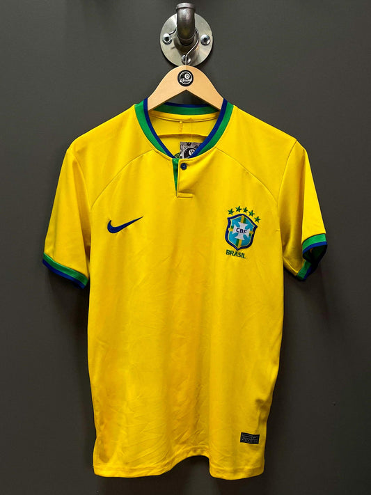 Brazil International Home Football Kit - Small