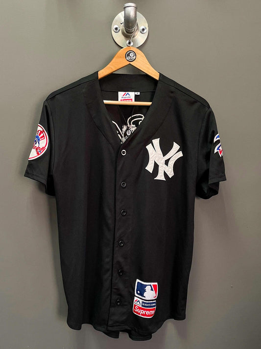 New York Yankees Majestic x SUPREME MLB Baseball Jersey - Medium