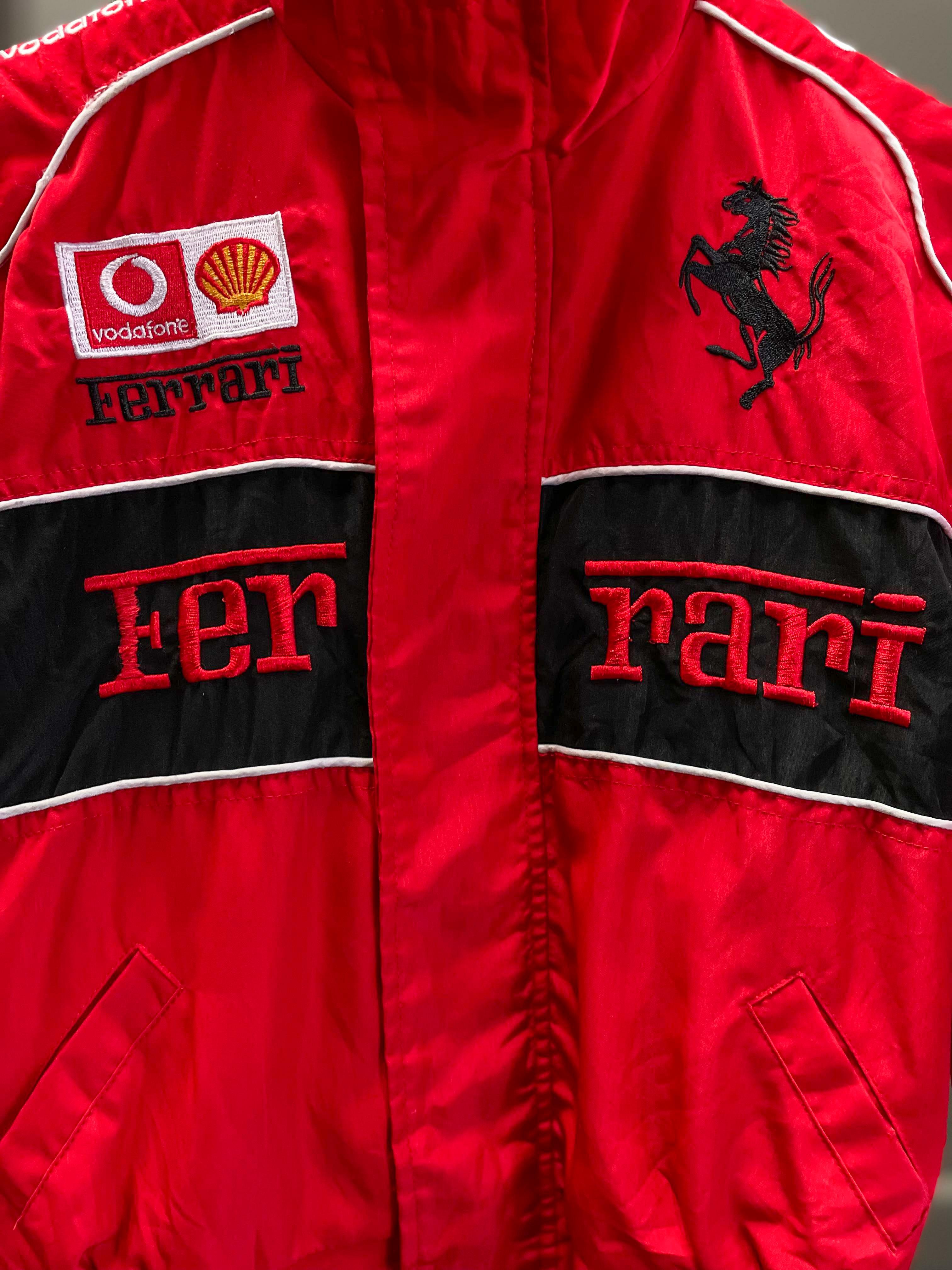 Ferrari Original F1 Kids Racing Jacket - Fits 7-8 Years