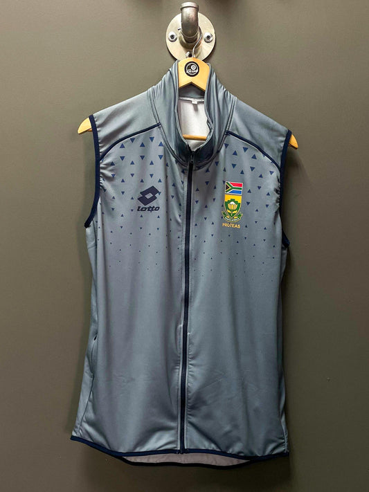 Proteas South African Cricket Training Sleeveless Jacket/Vest - Large