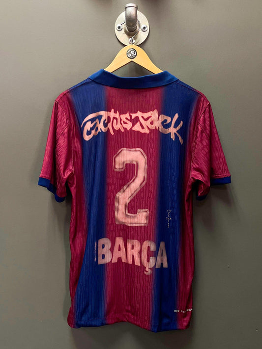 FC Barcelona x Travis Scott Cactus Jacket Football Jersey - Large