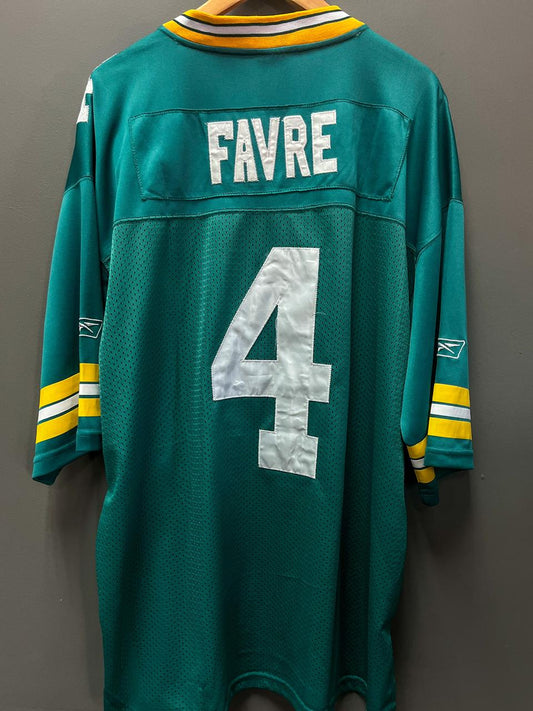 Green Bay Packers "Favre 4" Reebok NFL Jersey - Extra Large