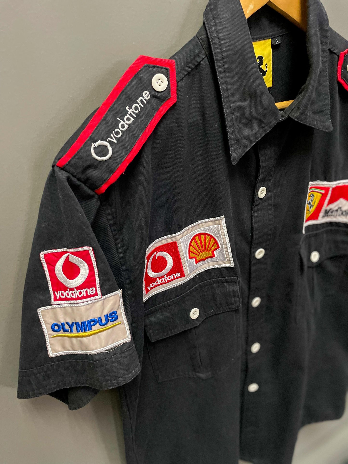 Vintage Ferrari Marlboro F1 Racing Shirt - Fits Large