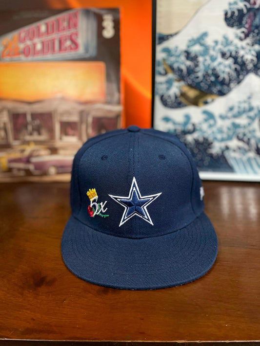 Dallas Cowboys NFL "Super Bowl Champs Patch" 59FIFTY New Era Fitted Cap - 7 1/2 (59.6cm)