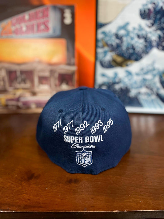 Dallas Cowboys NFL "Super Bowl Champs Patch" 59FIFTY New Era Fitted Cap - 7 1/2 (59.6cm)