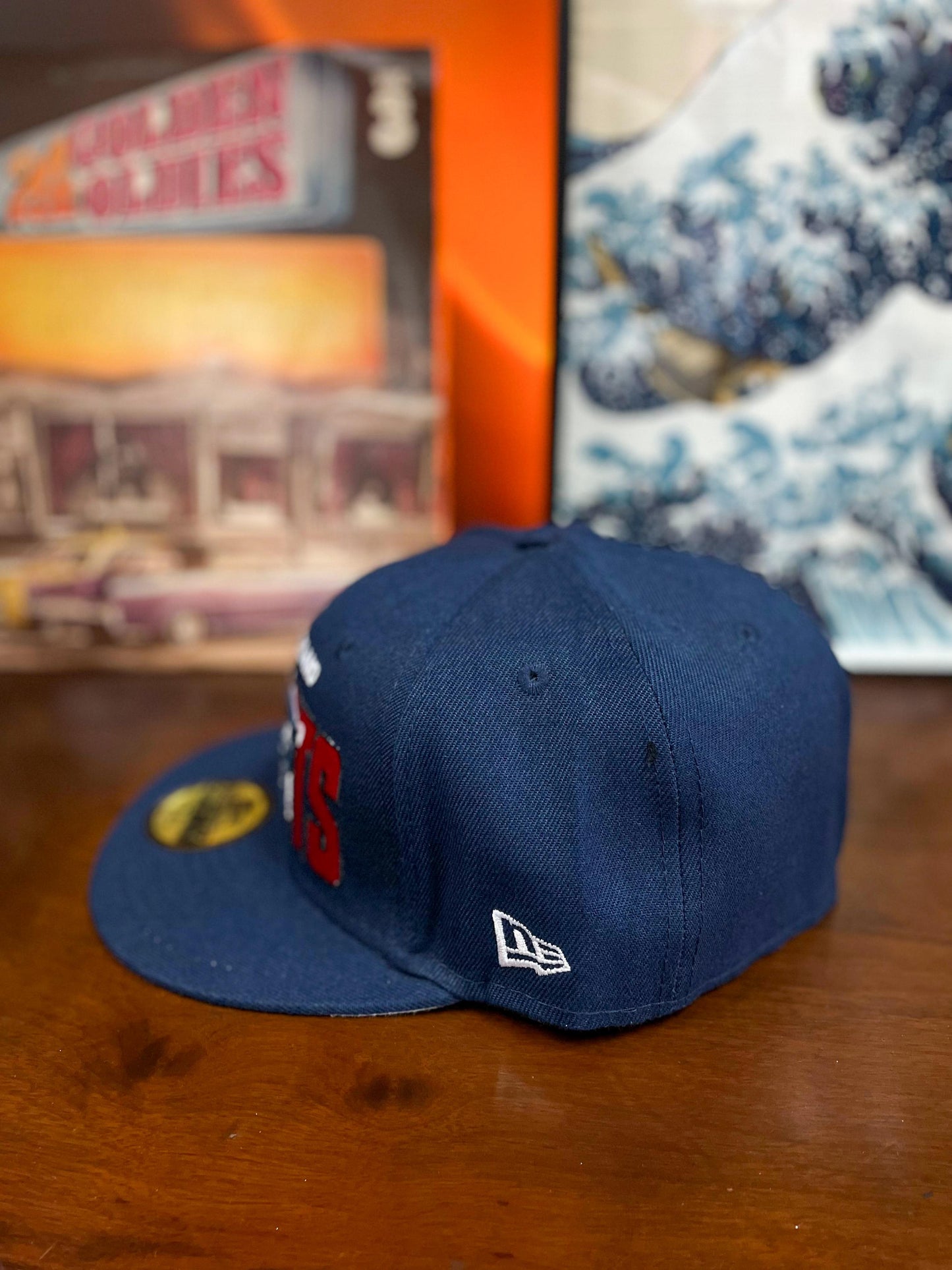 New Era New England Patriots "NFL Patch" 59FIFTY Fitted Cap - 7 3/4 (61.5cm)