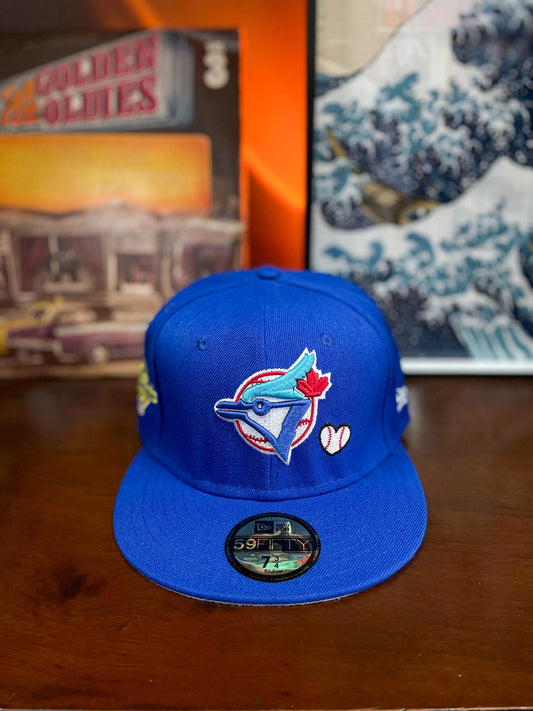 New Era Toronto Blue Jays "1992 World Series Patch" 59FIFTY Fitted Cap